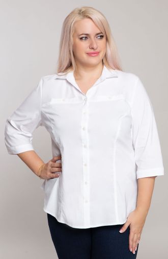 Elegáns klasszikus fehér ing