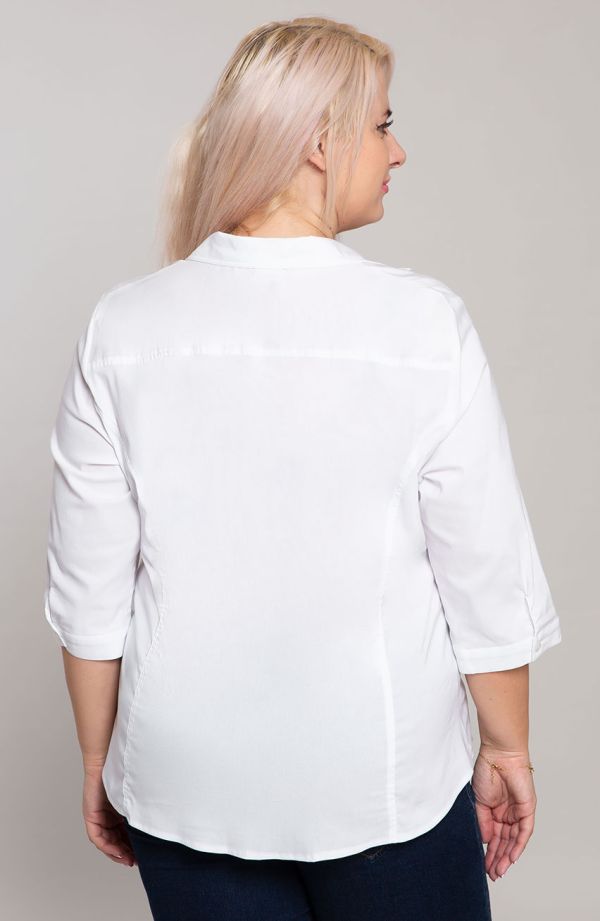 Elegáns klasszikus ing fehér színben