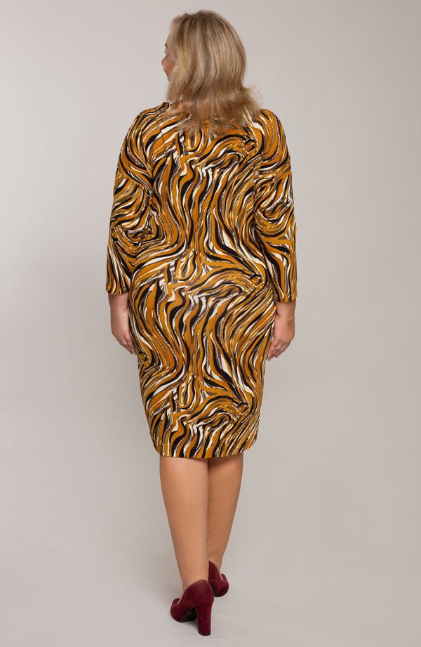 Narancssárga zebra - Elasztikus ruha