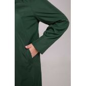 Elegáns kabát zöld színben