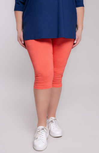 Narancssárga 3/4 magas derékú leggings