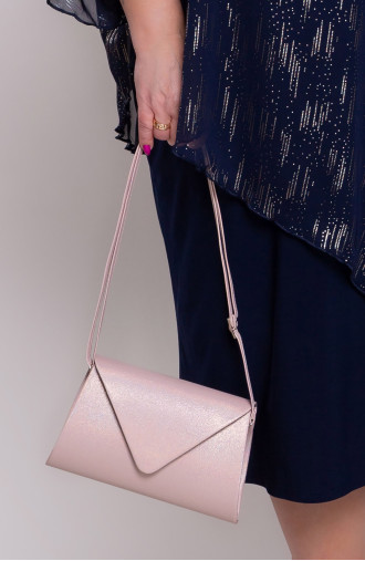 Rózsaszín clutch táska